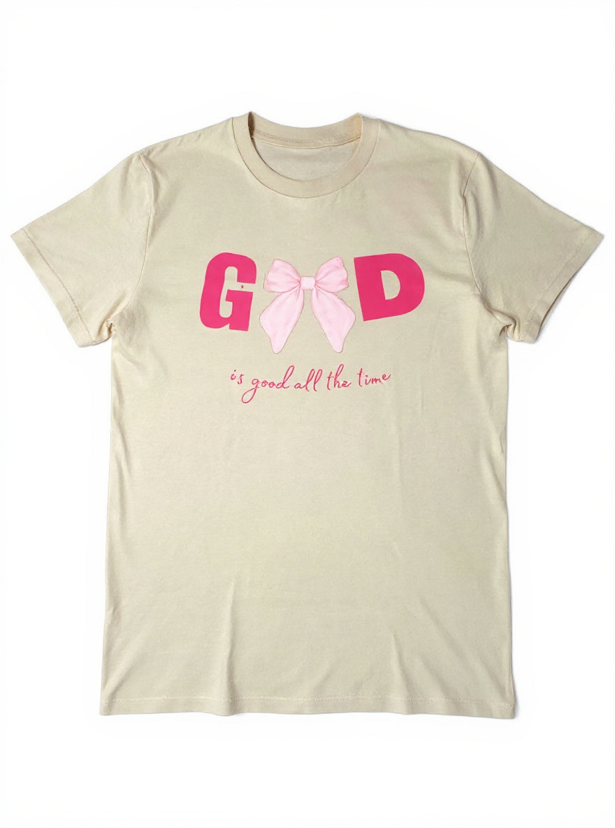 God is good all the time/ Beige Tee